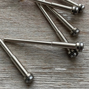 6-pack reinforced mandrels for radial bristle discs – extra-sturdy (Sunburst discs sold separately)