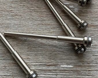 6-pack reinforced mandrels for radial bristle discs – extra-sturdy (Sunburst discs sold separately)