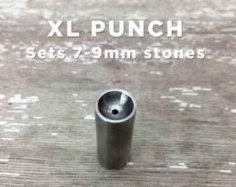 Add to your set! XL SmoothSet punch • Sets 7-9mm stones • Made in Milwaukee!