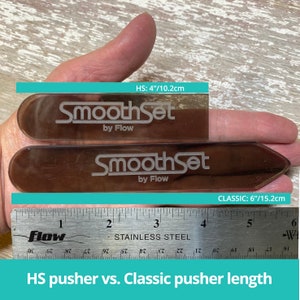 SmoothSet HS acrylic bezel pushers, 4-pc set for hand-setting or hammer-setting Made in Milwaukee image 4