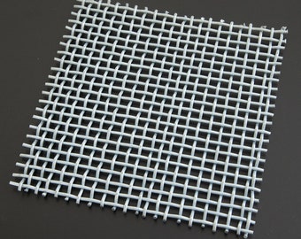 Heavy-duty grate for soldering tripod, extra-thick steel mesh, 6"/16cm square