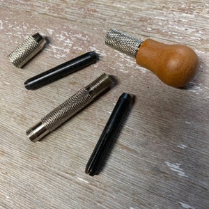 Pin vise – holds files and other small tools (no file included)
