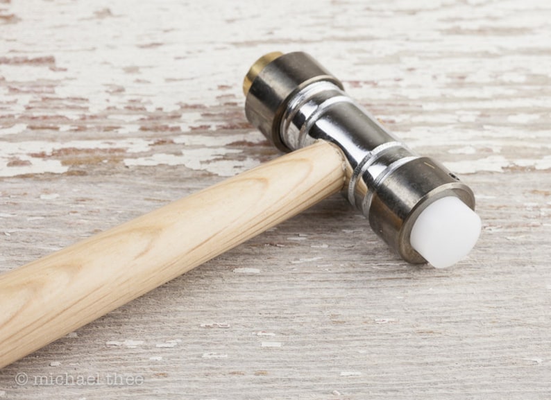 Mallet for Stonesetting Punches Twoinone Hammer With Nylon Etsy