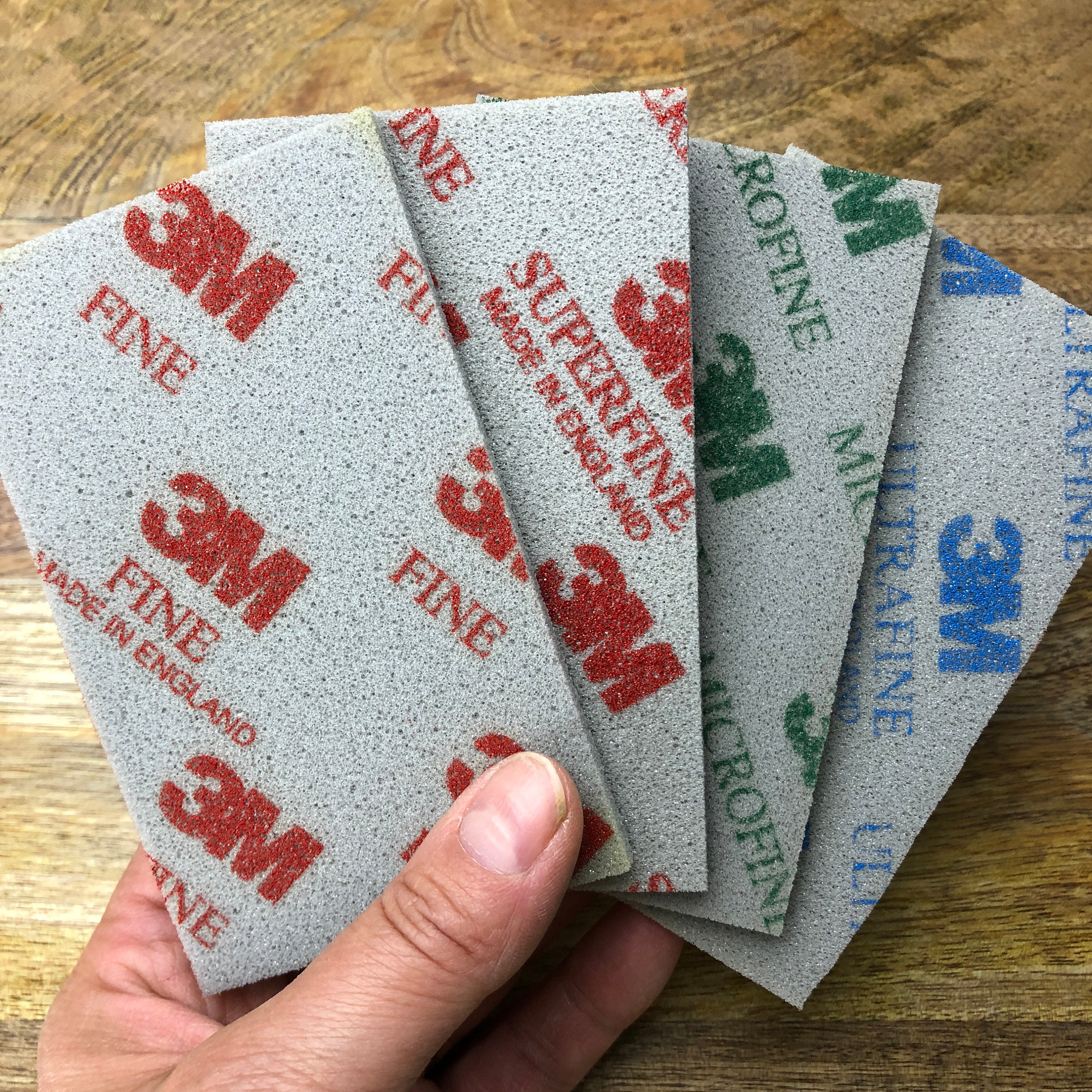 thumbnail interactive-video image 1 of 3M Softback Sanding Sponge Pads ~ Ultrafine, Microfine, Superfine... 1 of 10