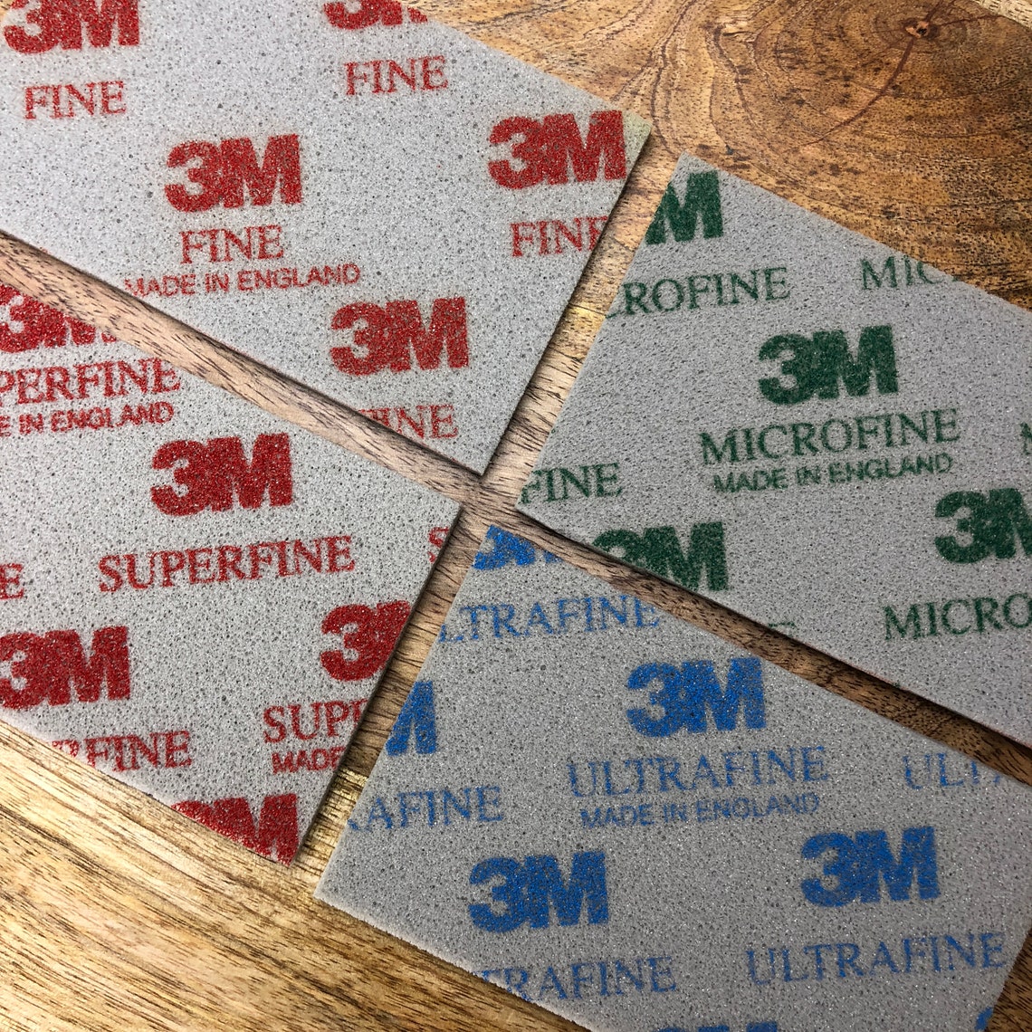 Sanding sponge set fine/superfine/microfine/ultrafine 3M Etsy