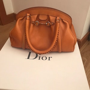 Dior Christian Dior Beautiful Real Leather Handbag with original Certificate