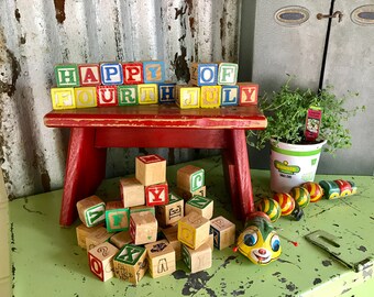 playskool alphabet blocks