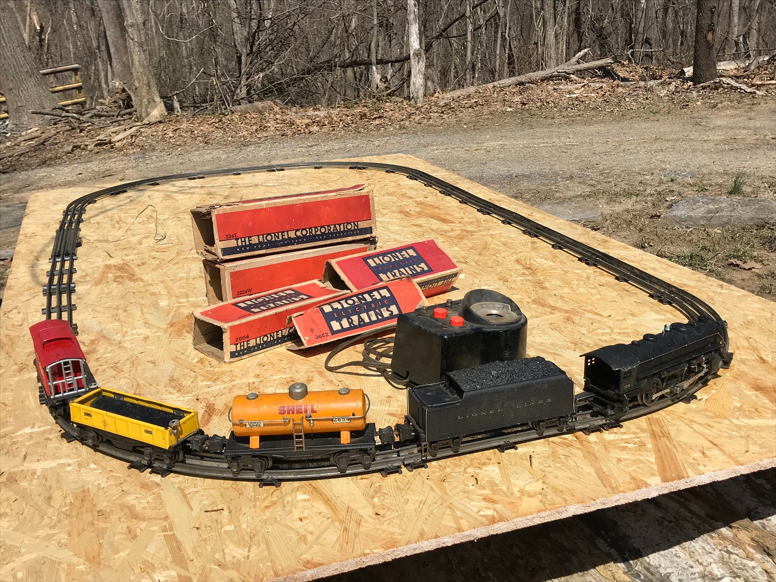 Vintage Lionel Pre War 1941 Train Set Steam Engine 224E Coal Etsy