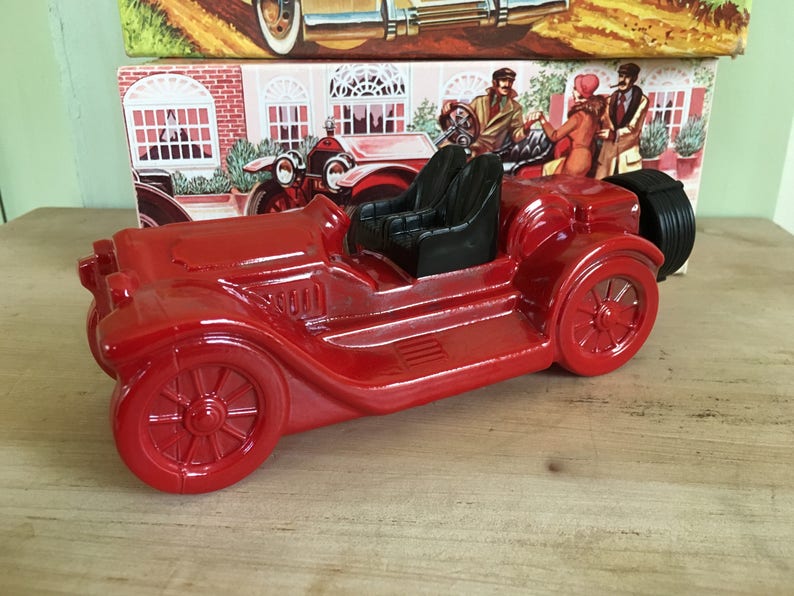 Vintage Avon Car Aftershave Decanters Bottles Set of Two Stutz | Etsy