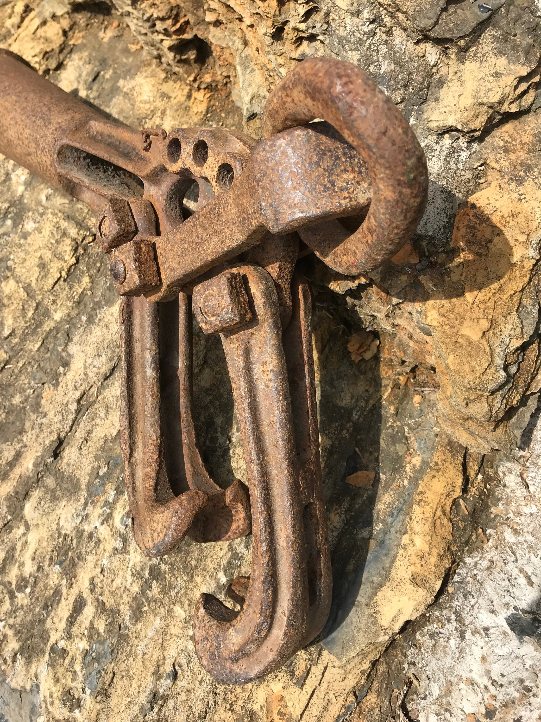 Antique Railroad Track Spike Lifter Puller Train Track Tool Etsy