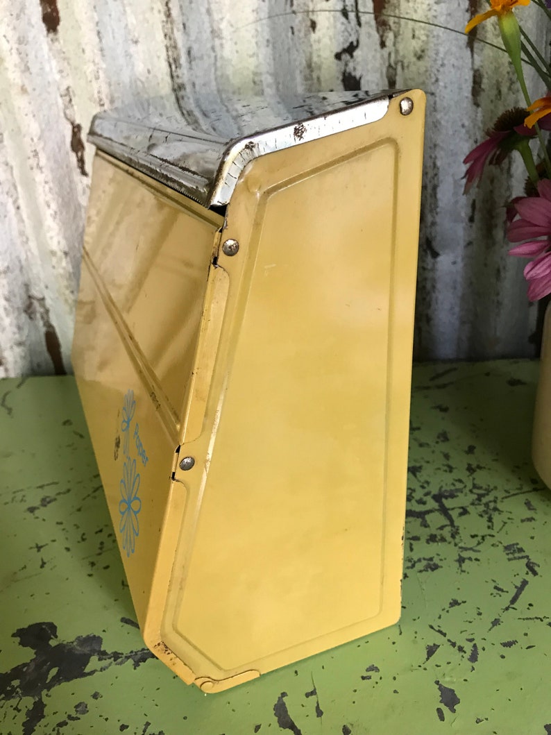 Vintage Metal Kitchen Wax Paper Foil Dispenser Wall Hung Paper Etsy