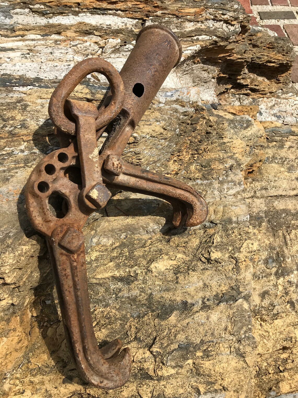 Antique Railroad Track Spike Lifter Puller Train Track Tool Etsy