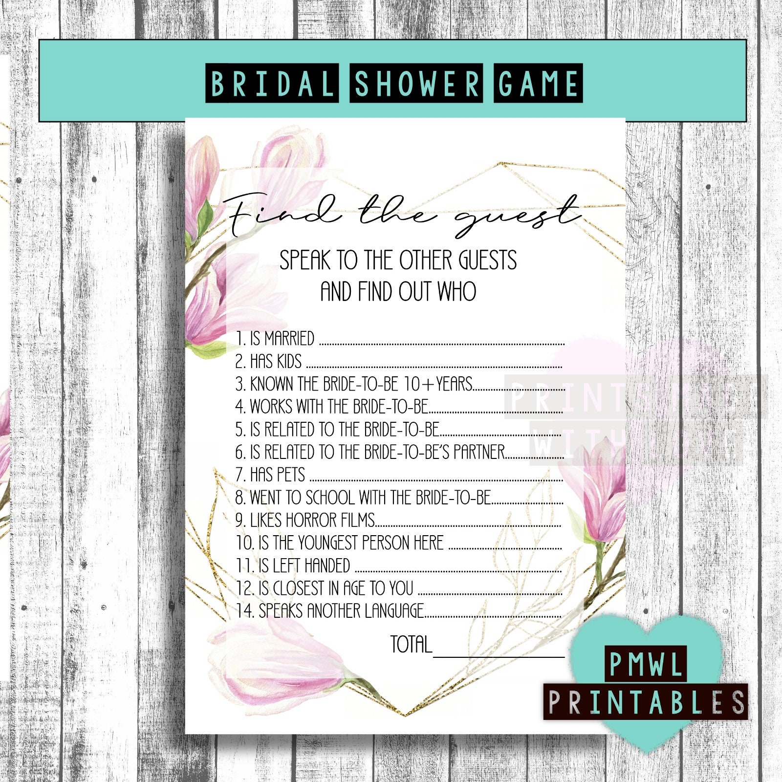 Lesbian Bridal Shower 6 Games Bundle Lesbian Bachelorette - Etsy