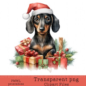 Weihnachten Dackel Dackel Wiener Dog Card Making Abzeichen T-shirts PNG Datei kleine kommerzielle Nutzung Christbaumkugel Design