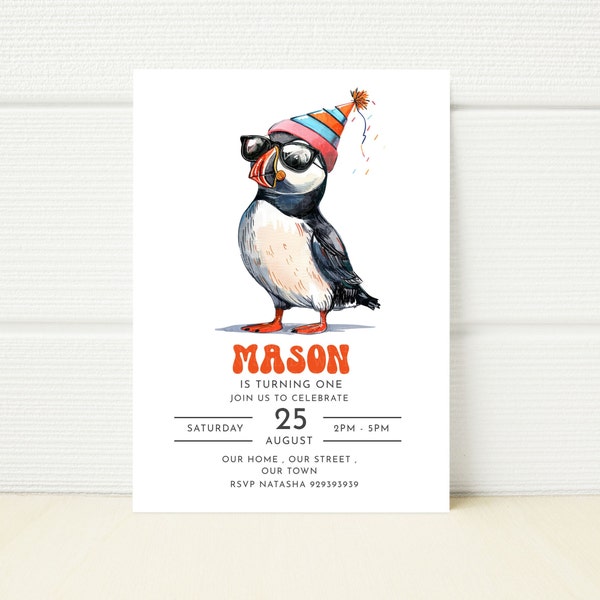 Puffin Rock Birthday - Etsy