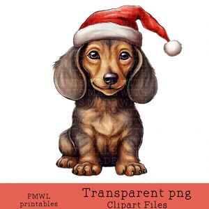Weihnachten Dackel Dackel Wiener Dog Card Making Abzeichen T-shirts PNG Datei kleine kommerzielle Nutzung Christbaumkugel Design