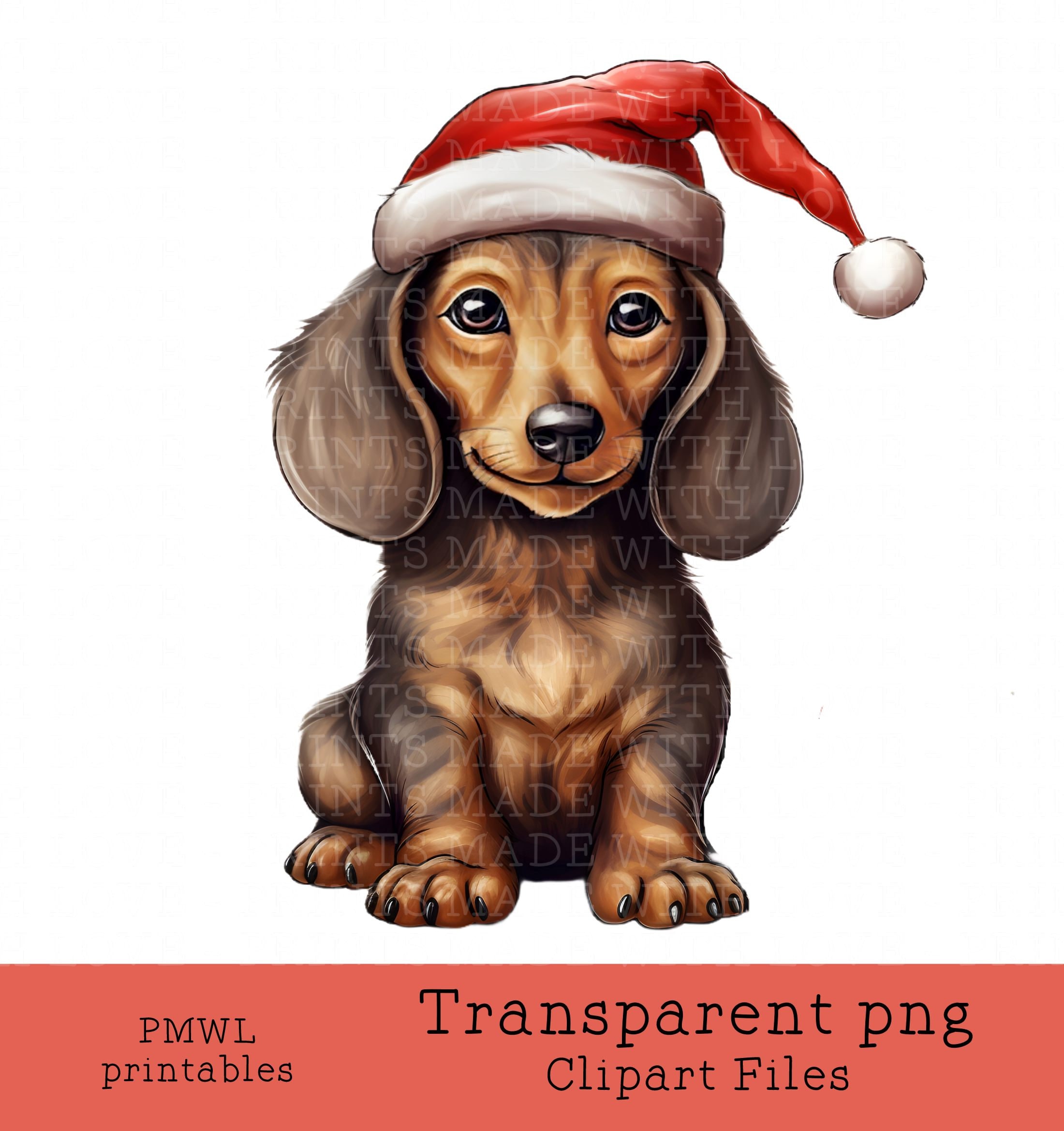Christmas Sausage Dog Sublimation Design Dachshund Wiener Dog - Etsy