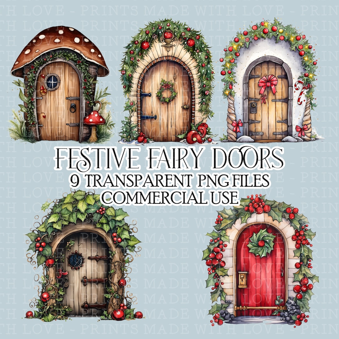 Sue llough christmas fairy doors