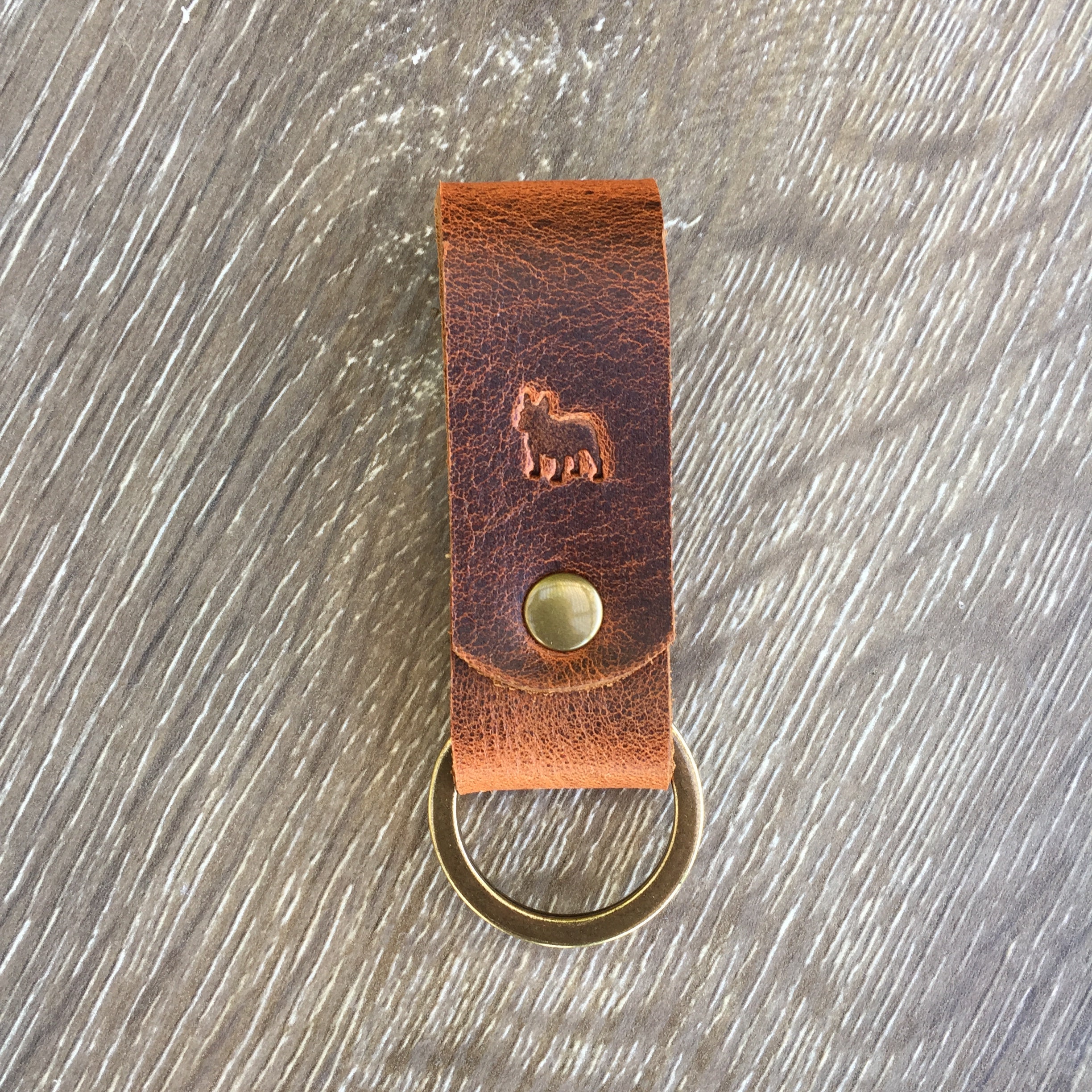 Minimalist Keychain Auburn | Etsy