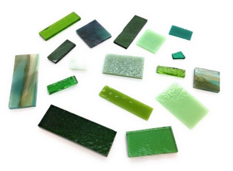 Large Fused Glass Supplies Bundle Bullseye Coe 90 450g Fusing Etsy