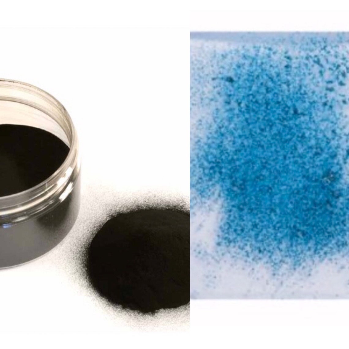 Copper Oxide Powder Blue Bubbles Glass Fusing Fused Craft Etsy