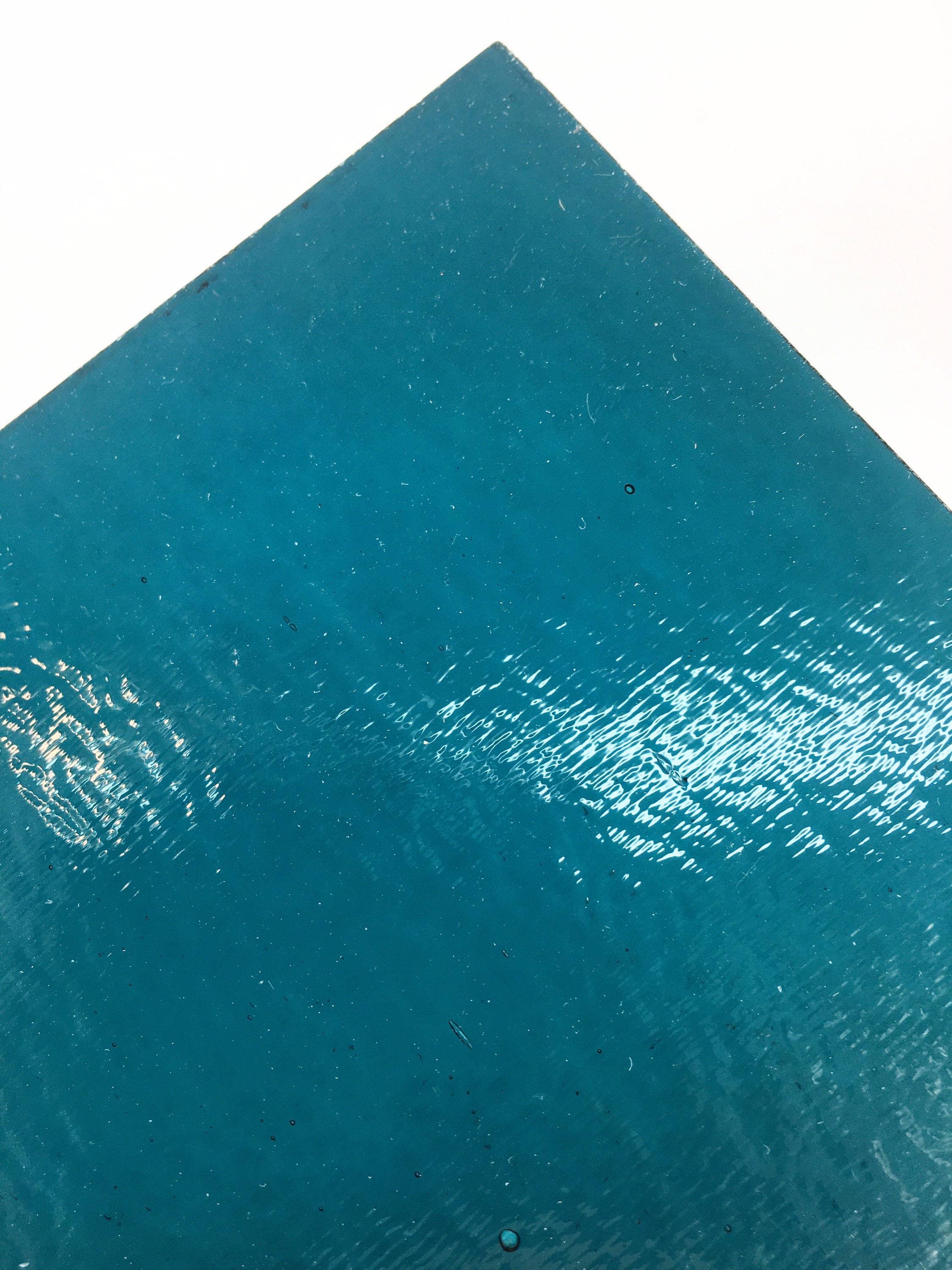 Aquamarine Blue Medium Frit Transparent 20g Fused Fusing Glass Bullseye COE90 
