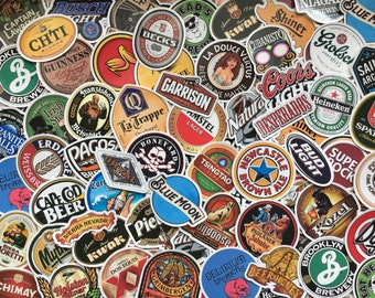 Set of 50 stickers stickers beer , beer , brewery , logo , craft beers , deco bar, restaurant,