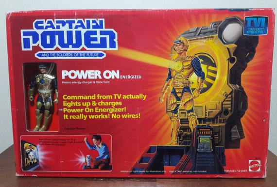 captain power and the soldiers of the future toys