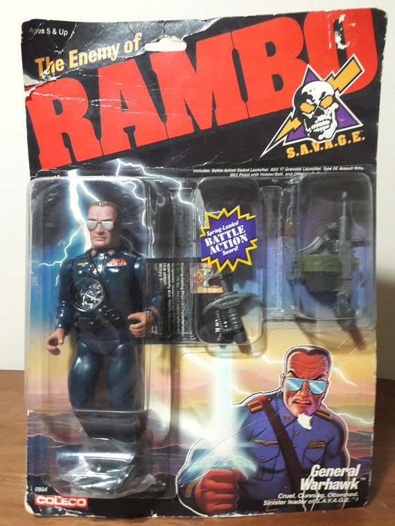 vintage rambo action figure