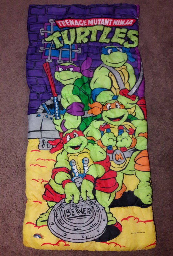 8 Vintage Ninja Turtles Pins 1990/'s