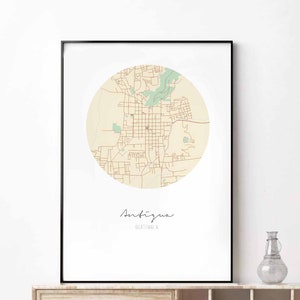 ANTIGUA Guatemala Landkarte Plakat Wanddekoration Design moderne minimalistische nordische Reisekunst Wanddeko Wanddeko Dekoration Geschenk Geburtsheim Kinderzimmer Einweihungsparty