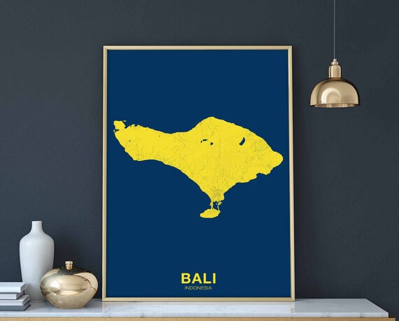 BALI Indonesia poster color Hometown City Print Modern Home Decor Office Decoration Wall Art Dorm Bedroom Gift BALI Indonesia poster color Hometown City Print Modern Home Decor Office Decoration Wall Art Dorm Bedroom Gift