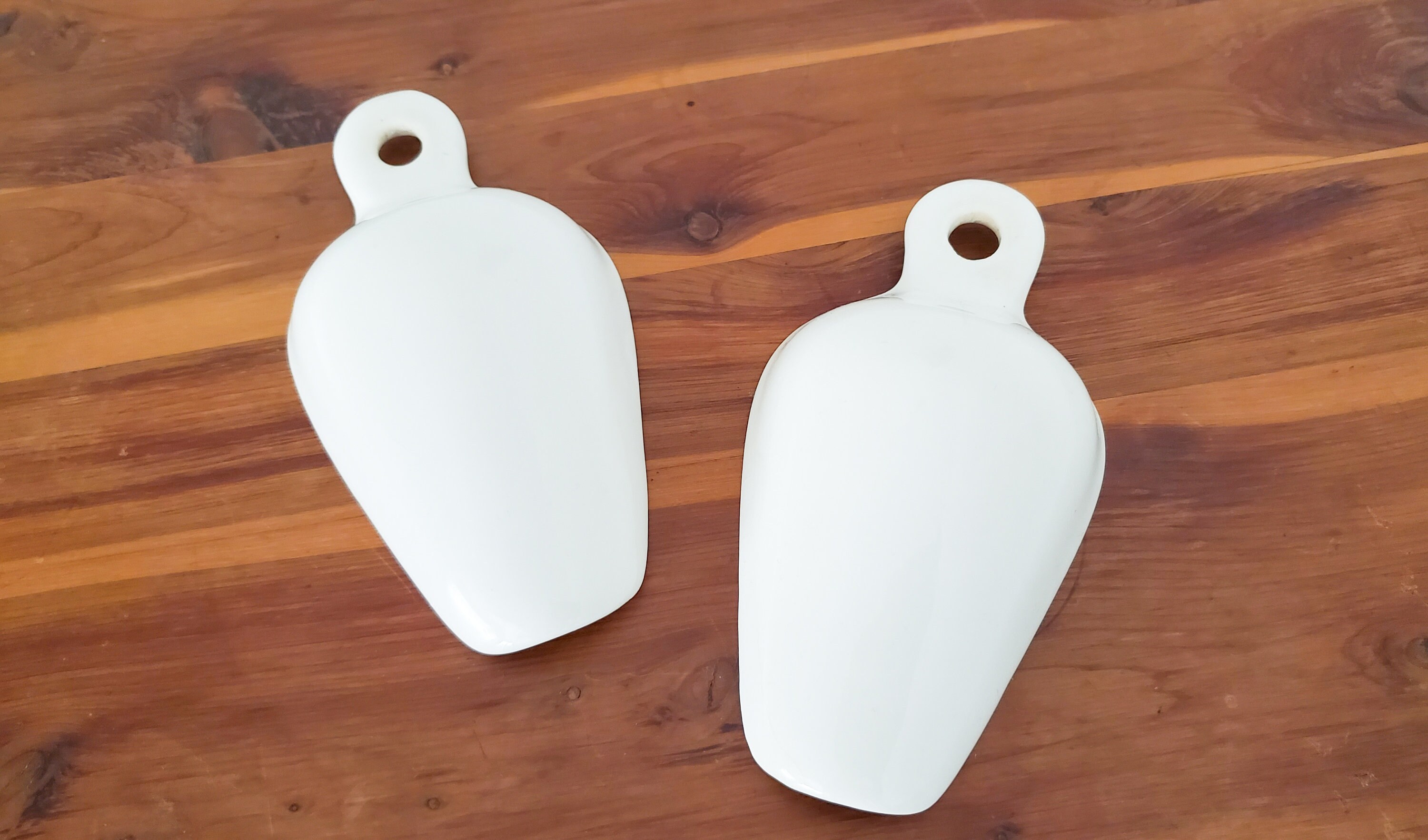 Vintage Antigua Granja Blanca Cucharada de Porcelana Cerámica | Etsy