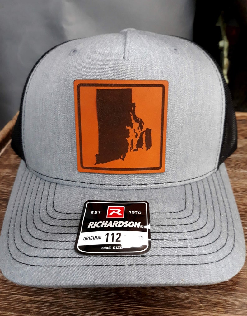 US States Hat Massachusetts State Hat Genuine leather patch Etsy