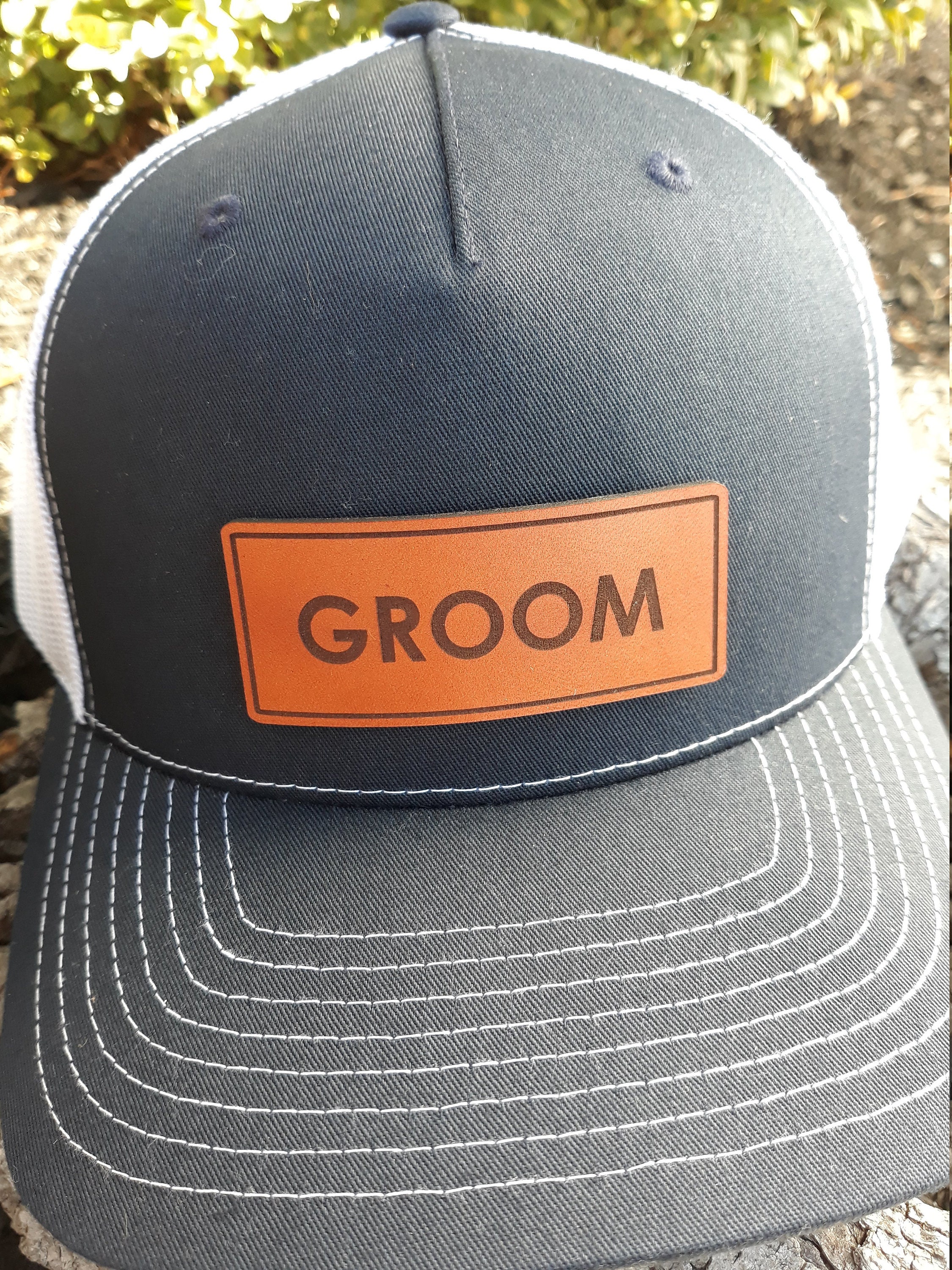 Groom hat gift for Groom groomsmen hat gift genuine leather Etsy