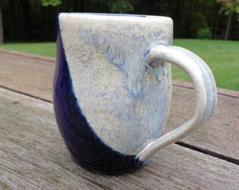 10 oz Blue Ceramic Mug - Stoneware