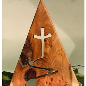 Road to the Cross - 14 cm x 10 cm Freude auf deiner Reise - wird an deinem idealen Ort Bände sprechen