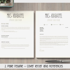 Professional Resume Template with Picture (Skinny) | CV Template | MS PowerPoint EDITABLE