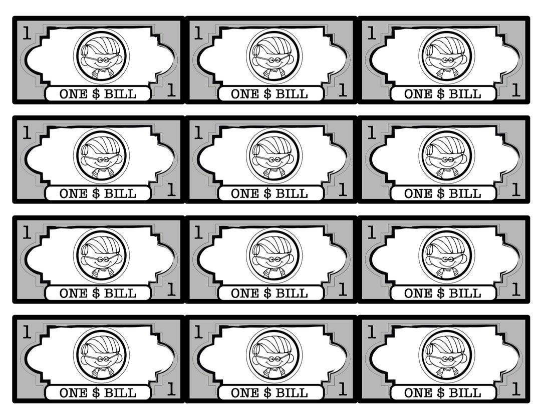 EDITABLE Fake Money Blank Money Template EDITABLE With - Etsy Finland