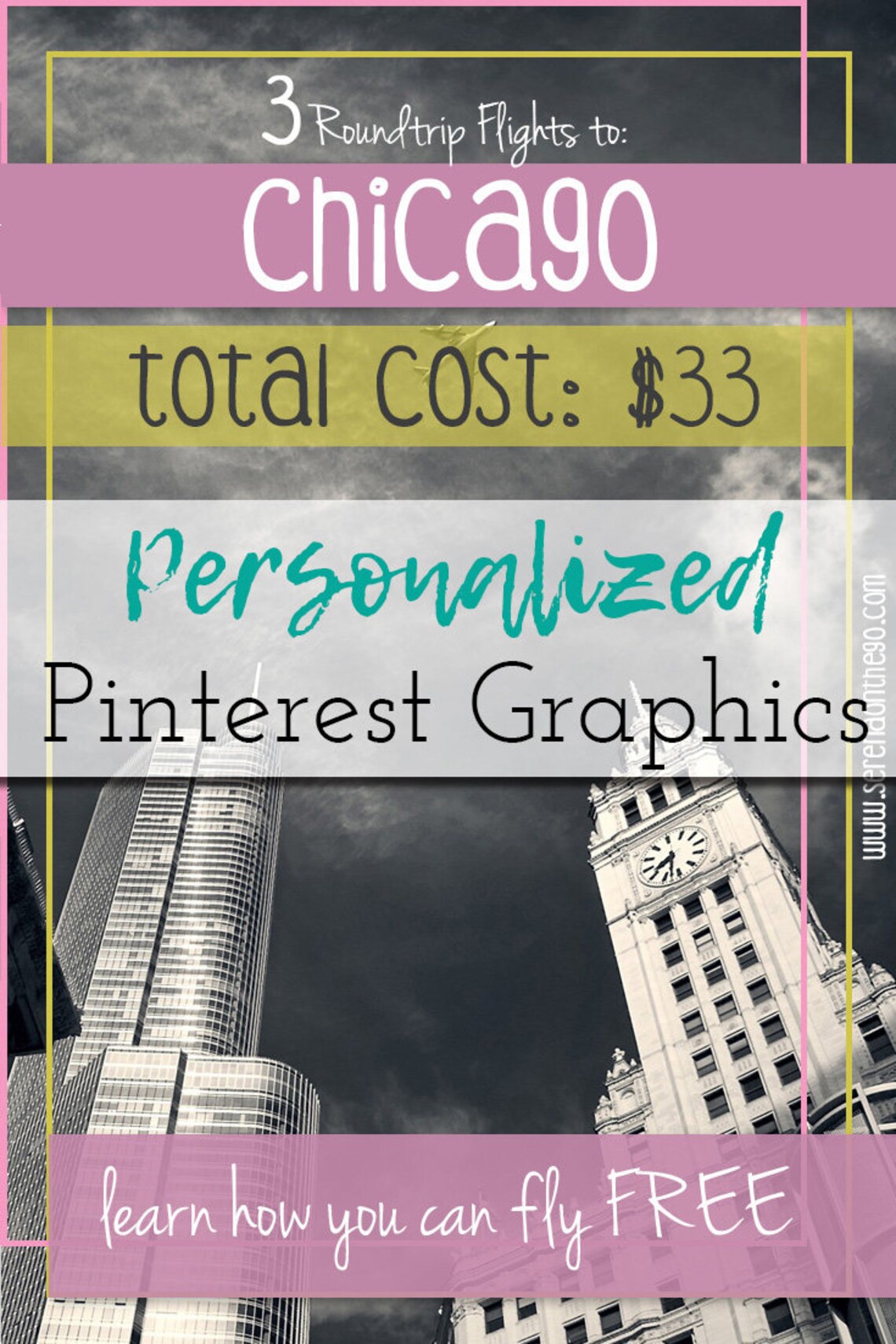 Custom Pinterest Graphic Template | Etsy