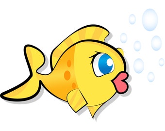 Clipart de peces / imagen de peces de colores