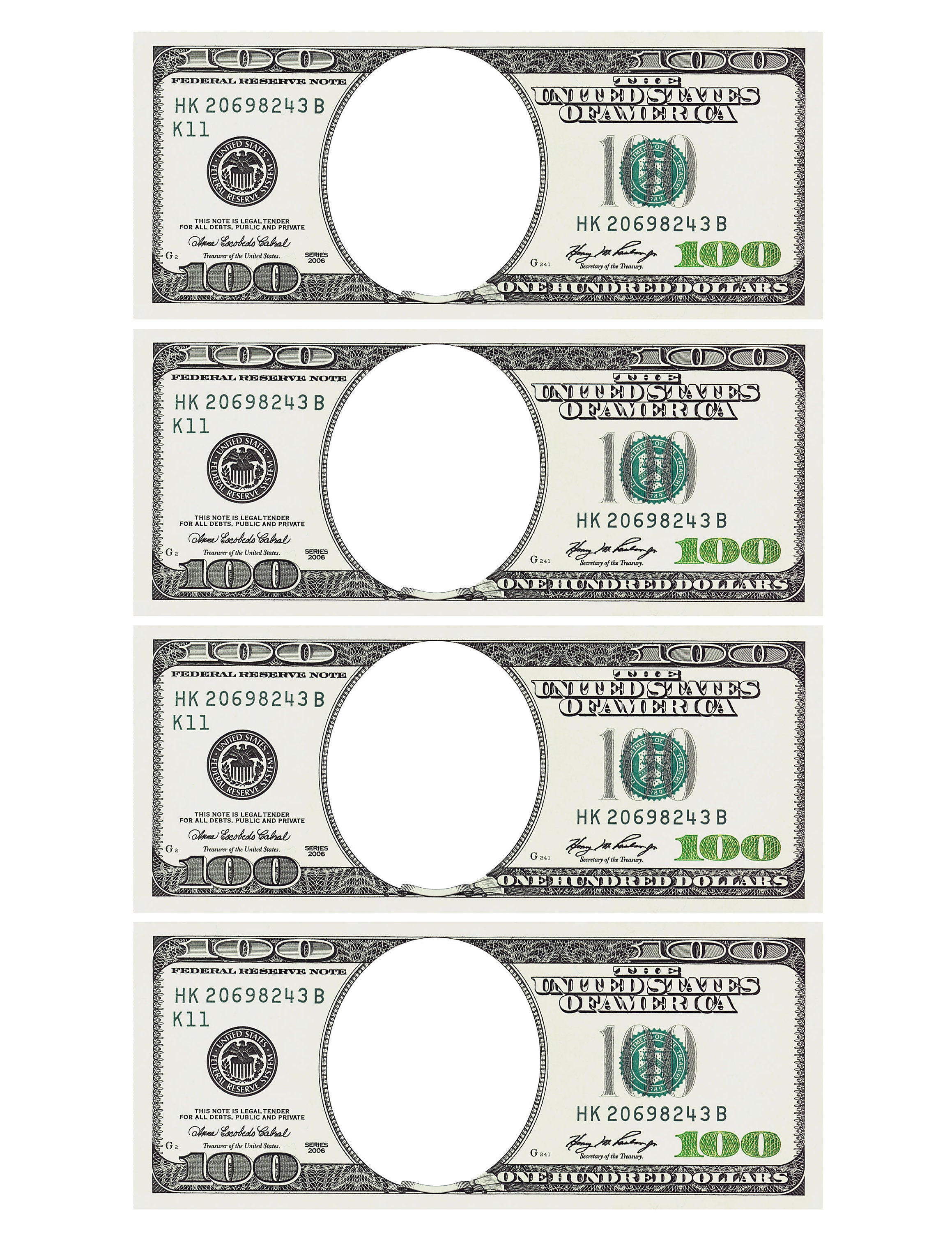 100 Dollar Bill Template Letter Page With 4 Real Size Dollar Etsy 100 Dollar Bill Template Letter Page With 4 Real Size Dollar Etsy