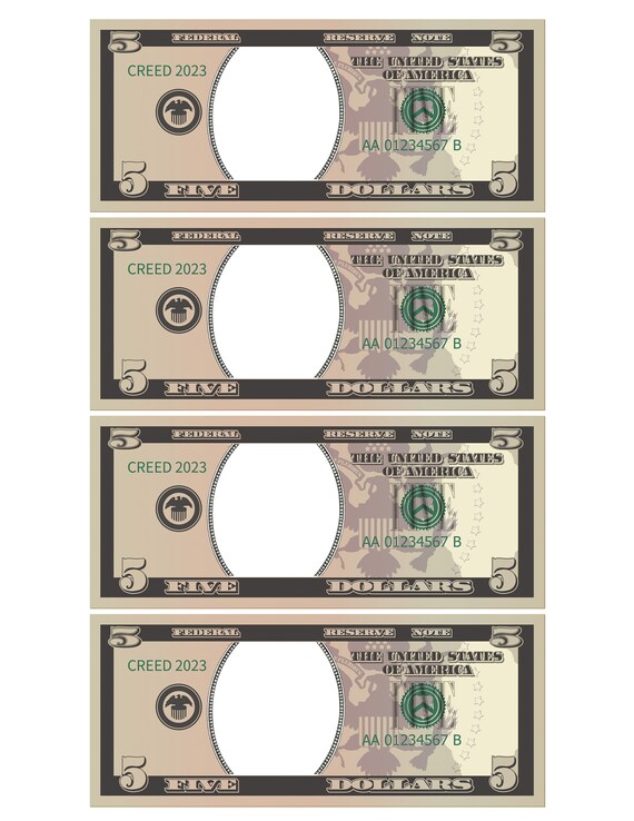 50 Dollar Bill Actual Size