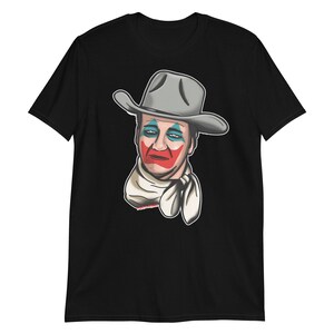 John Wayne John Wayne Gacy Mashup Short-Sleeve Unisex T-Shirt
