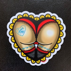 Butt Sticker Booty Heart Butt Heart