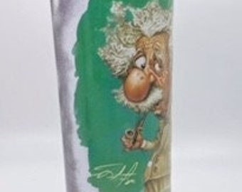 Fly fishing is not Rocket Science 20oz stainless steel tumbler