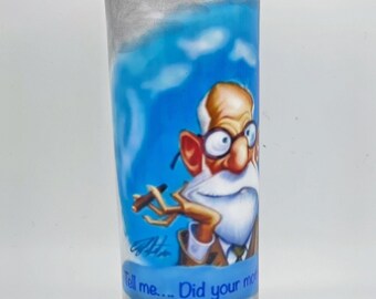 Sigmund Freud 20oz skinny tumbler