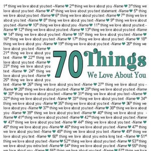 16x Template In Microsoft Word For 50 Things We Love Etsy 16x Template In Microsoft Word For 50 Things We Love Etsy