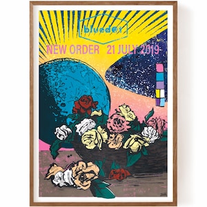 NEW ORDER Bluedot 2019 Limited Edition Art Print