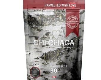 30 Tea Bags of Chaga Mushroom & Cinnamon Tea Blend